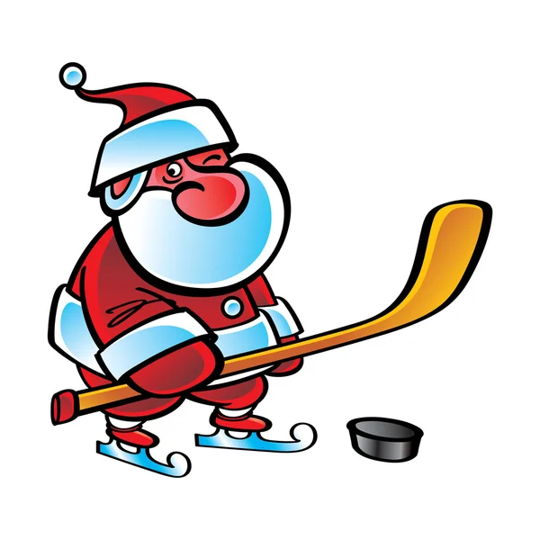 Hockey Santa Claus sport Christmas winter game
