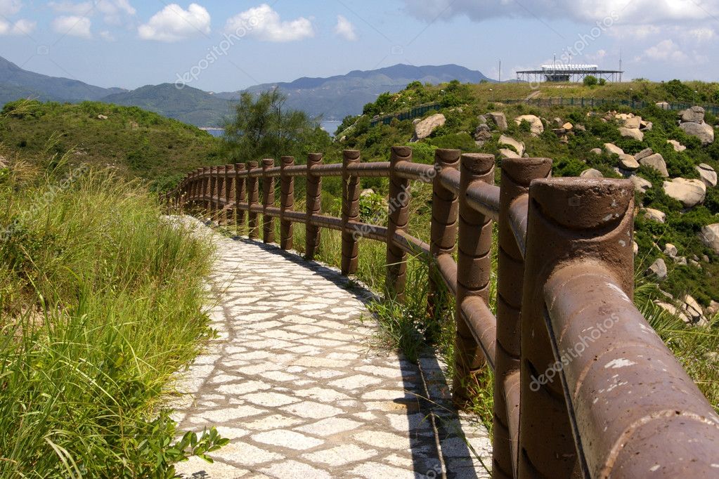 Hiking Trail In Cheung Chau At Peak Stock Photo By Kawing921 9396530