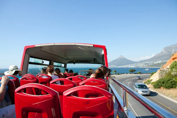 Cape Town tourist bus tour. South Africa.