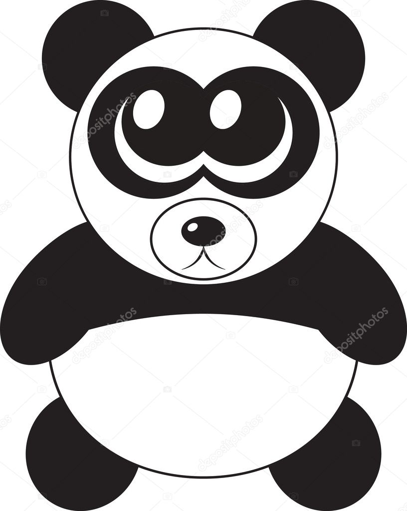 A Cartoon Panda