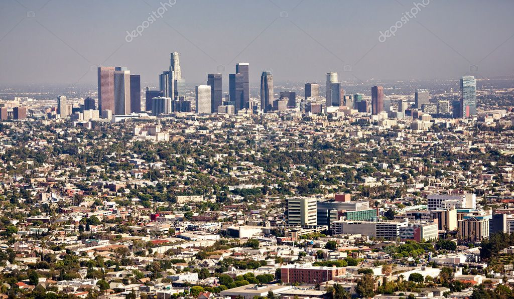 Downtown Los Angeles skyline — Stock Photo © duha127 #9160951