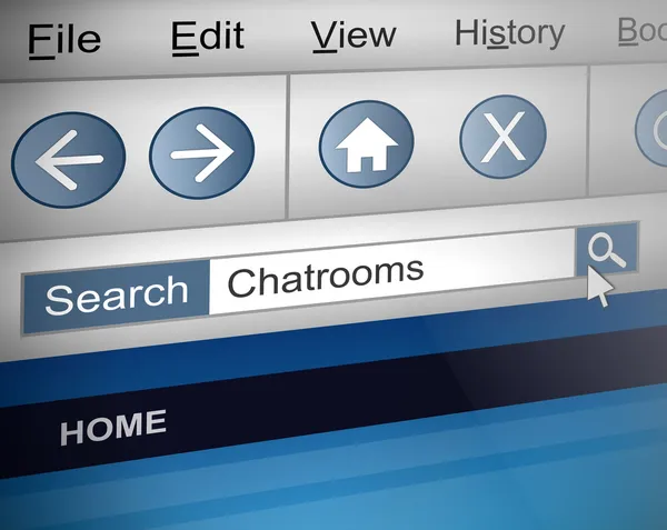 Chat room search. — Stock Photo #10230452