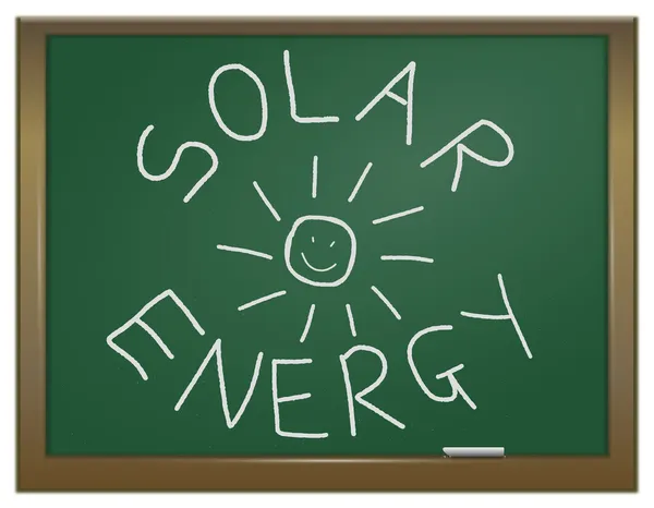 Solar energy concept.
