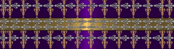 Gold with violet vintage background