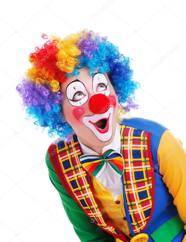 Happy clown Stock Photo © iagodina #9327706