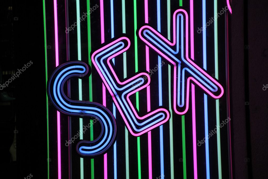 Sex Neon Sign Stock Photo James