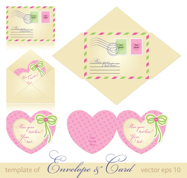 Envelope and greeting card