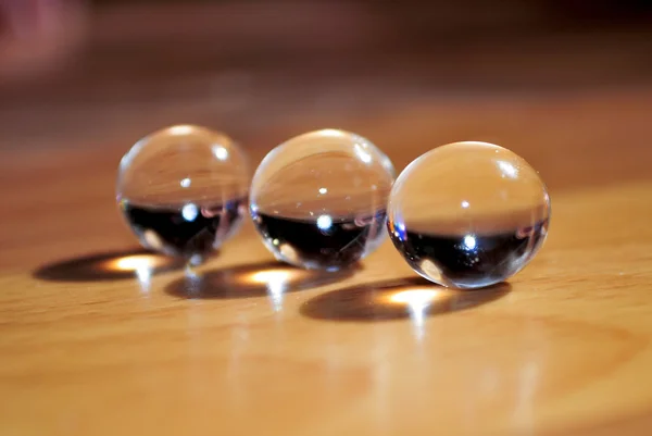 Transparent water balls