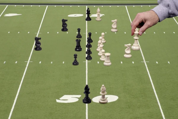 Chess Football with Offensive Coach