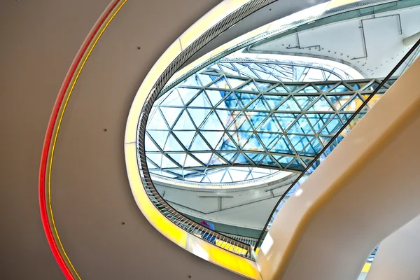 Modern shopping center in Frankfurt