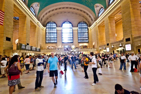 Grand central station during the afternoon rush hour