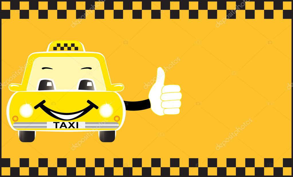 Black Cartoon Taxi