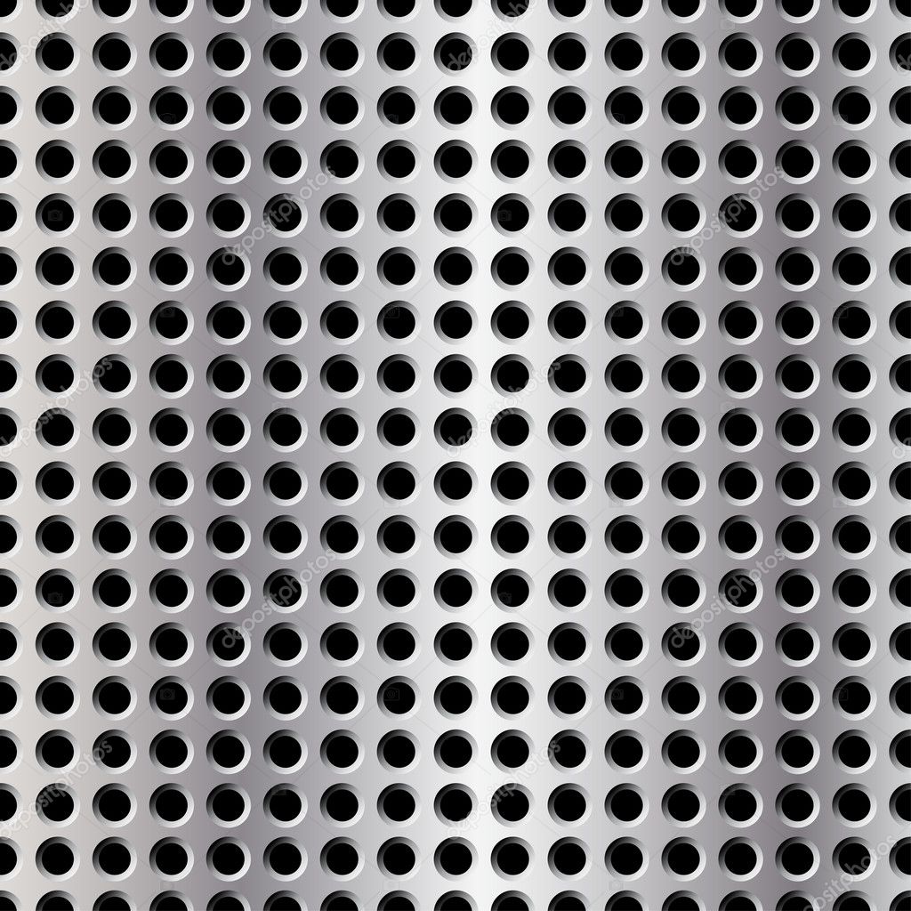 perforated steel texture