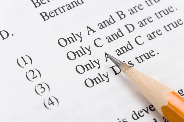 Multiple-Choice Tests — Stock Photo #10055405