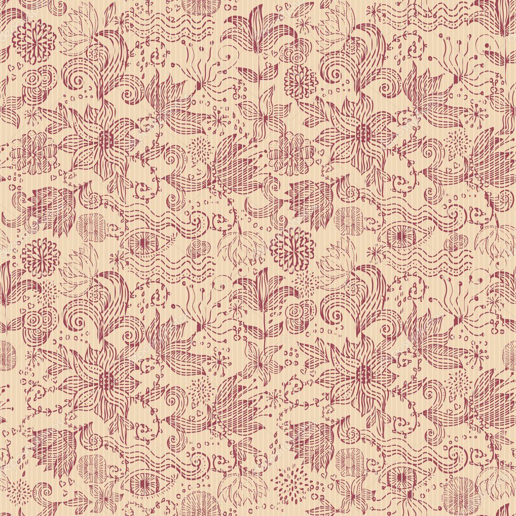 Flower Print Background