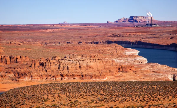 Navajo Generating Station Lake Powell Glen Canyon Recreation Are