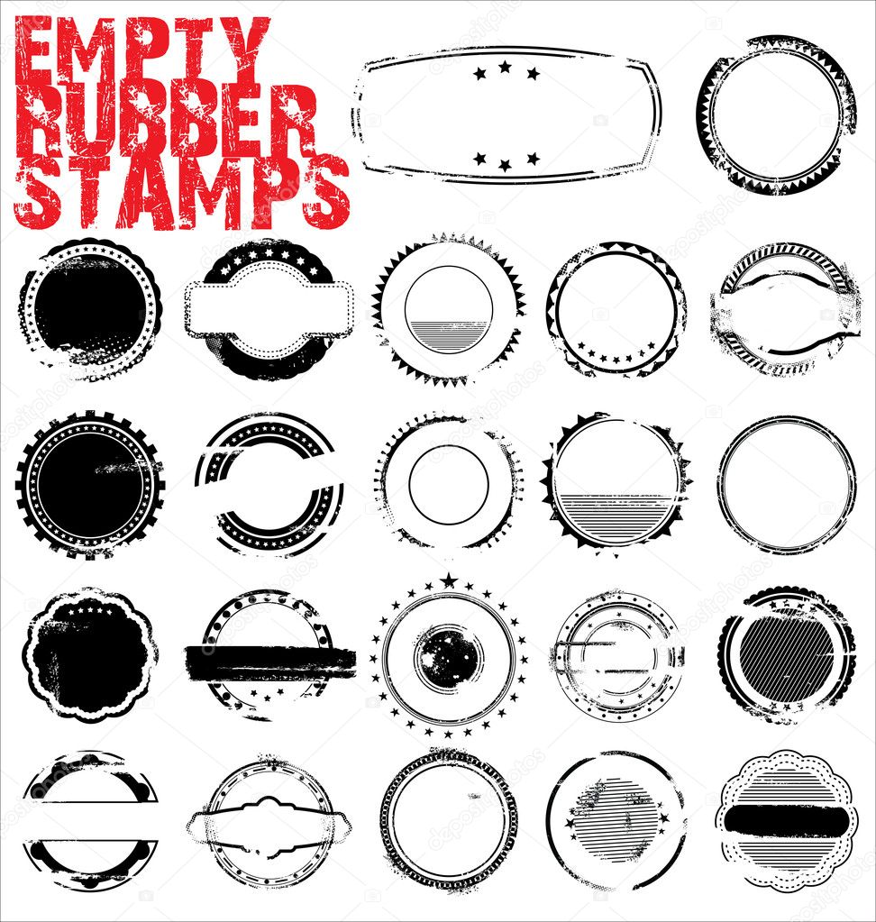 Vector Rubber Stamp