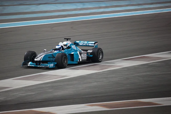 Racing Car at Yas Marina Formula 1 Racing Track in Abu Dhabi
