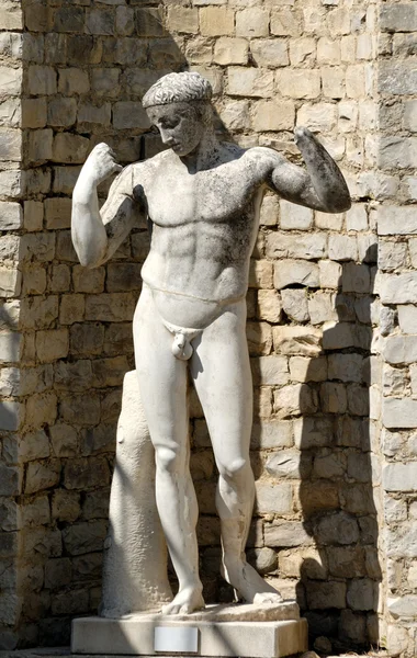 Ancient roman statue in Vaison-la-Romaine, France