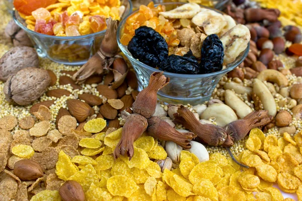 Healthy food - dried fruit