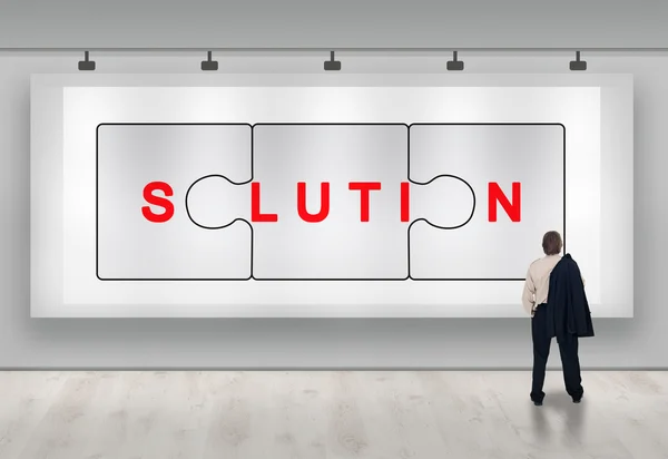 Business solutions advertisement