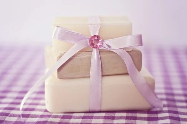 Lavender Soap with Ribbon
