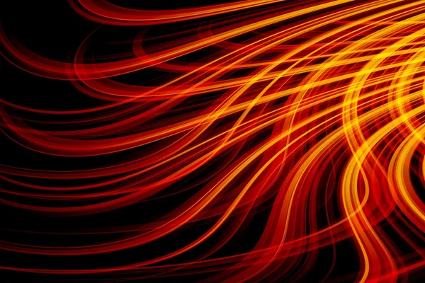 Abstract background with fire flow