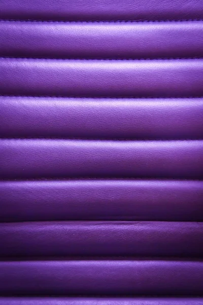 Purple leather upholstery