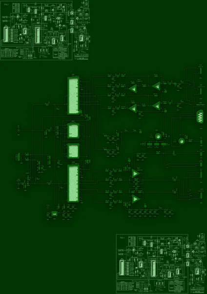 Blueprint circuit board