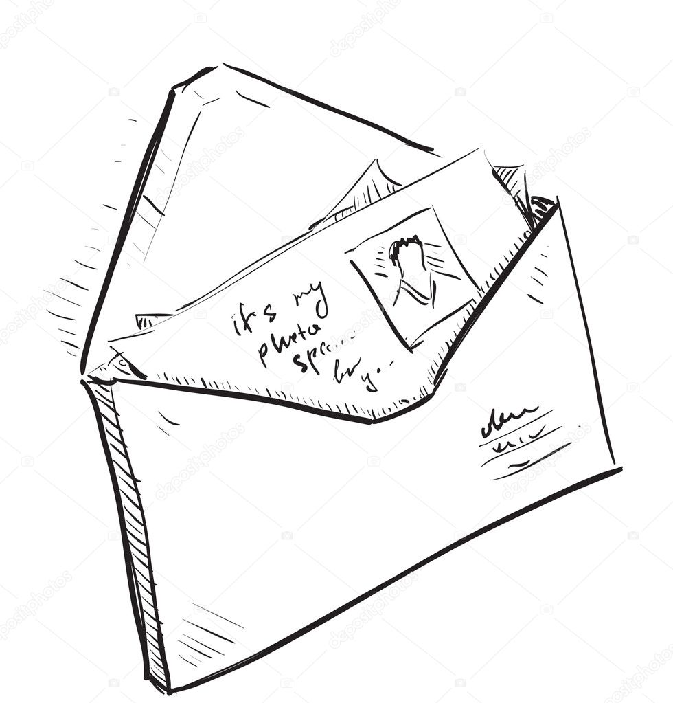 Envelope Cartoon