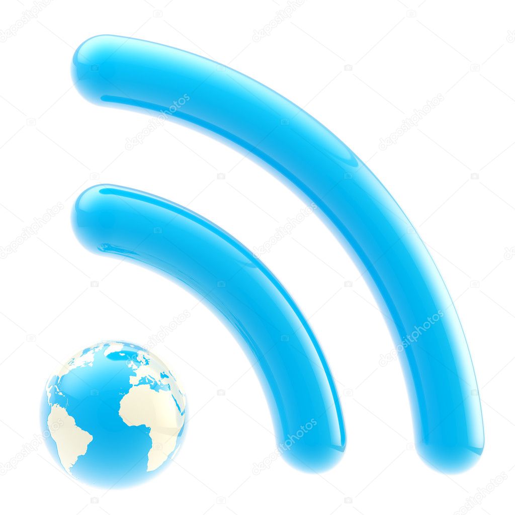 blue rss icon