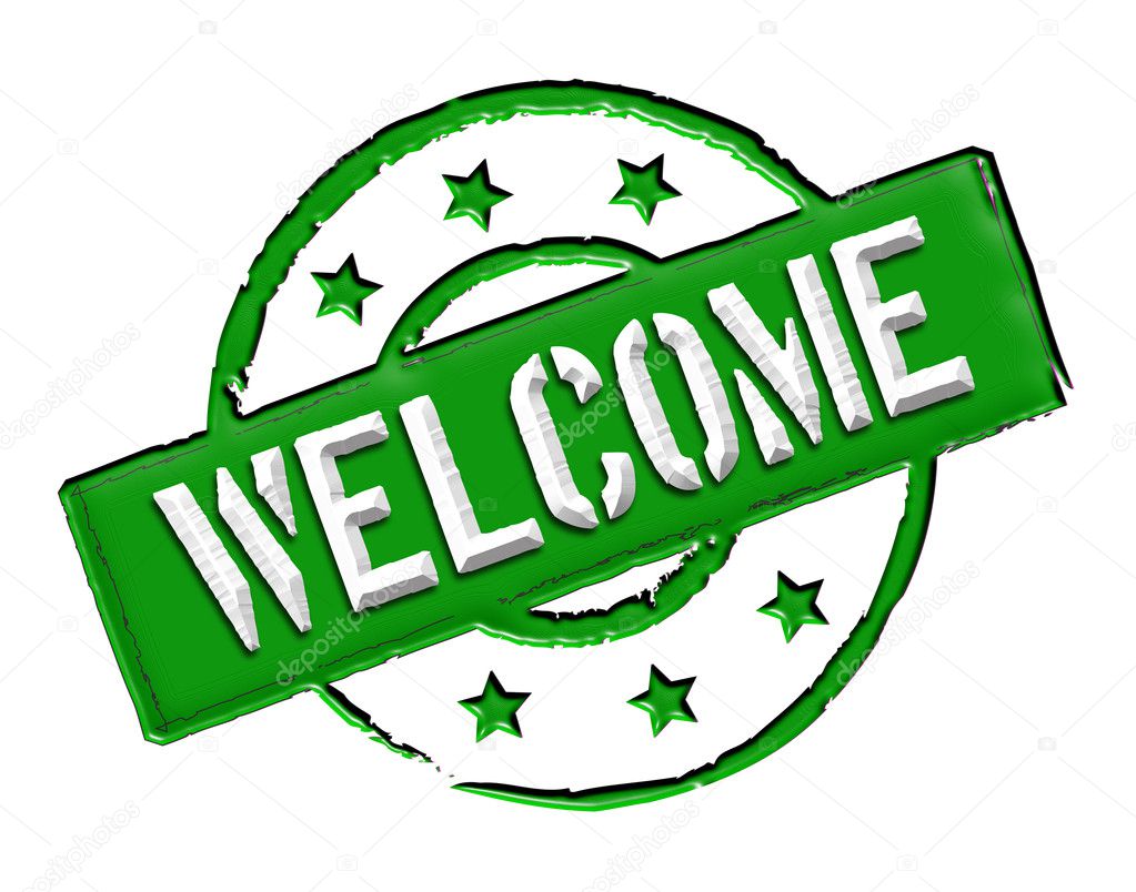 Welcome - Green — Stock Photo © ultrakreativ #9530683