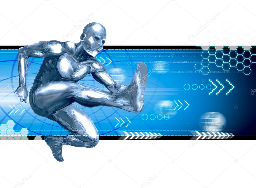 Leaping Forward — Stock Photo © rudall30 9106622