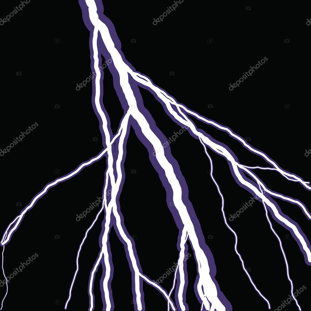 lightning bolts background