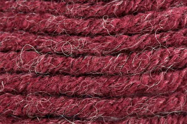 Red wool yarn