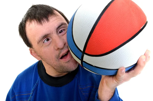 Basketball White Background