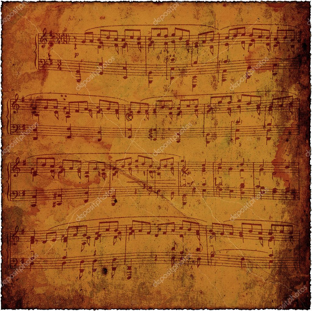 Old Music Sheet