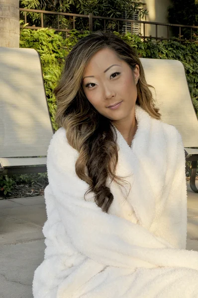 Asian Woman at Spa — Stock Photo #8281539