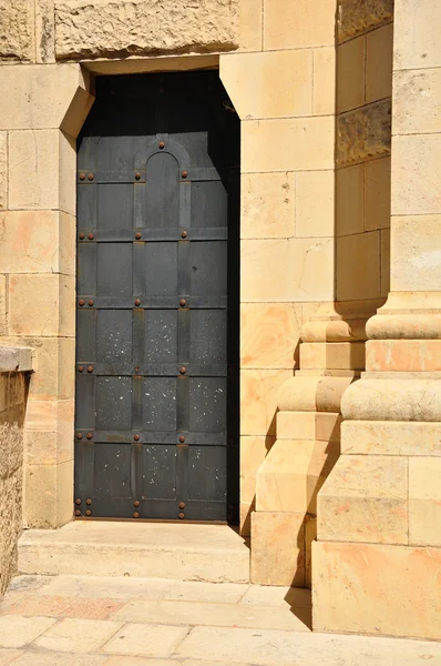 Abbey door.