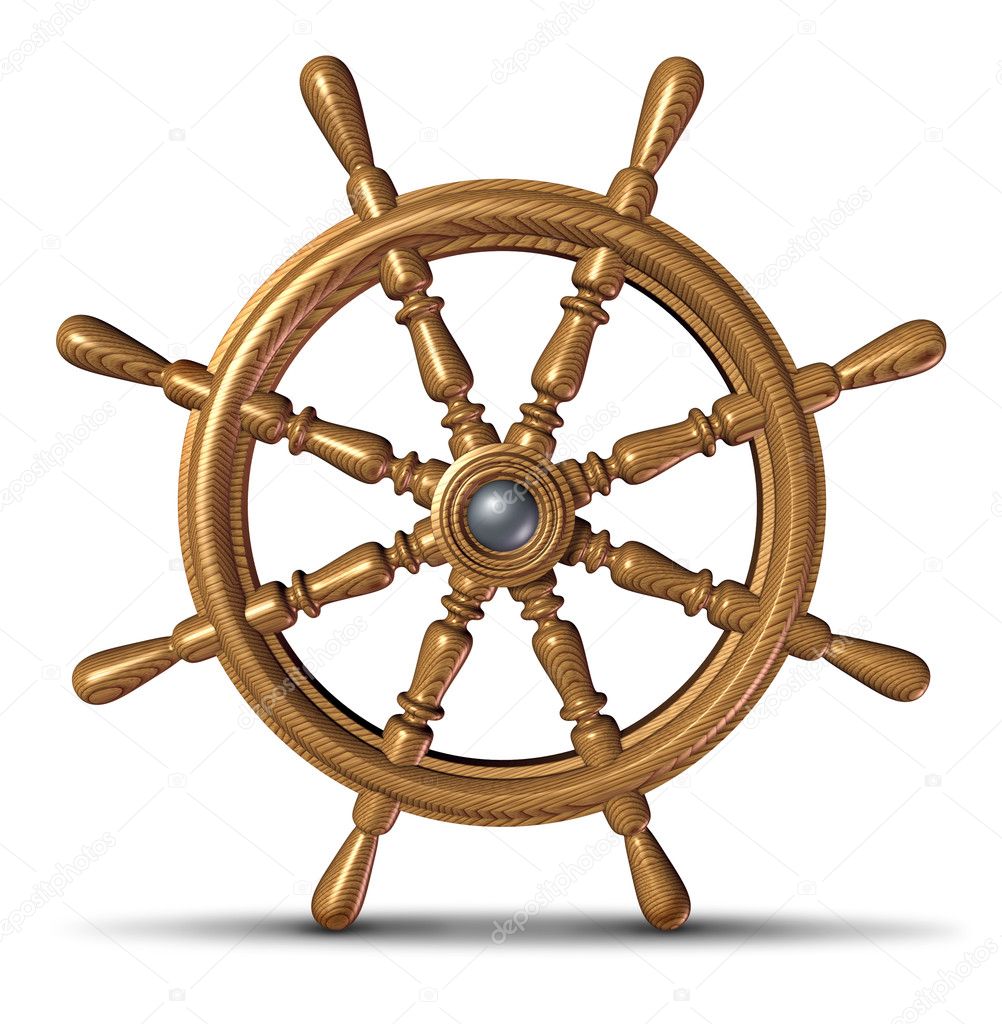 Ship Boat Steering Wheel