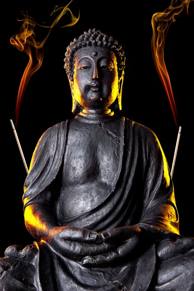 Buddha Buddhismus räucherstäbchen Statue Gott Feng-Shui Asien