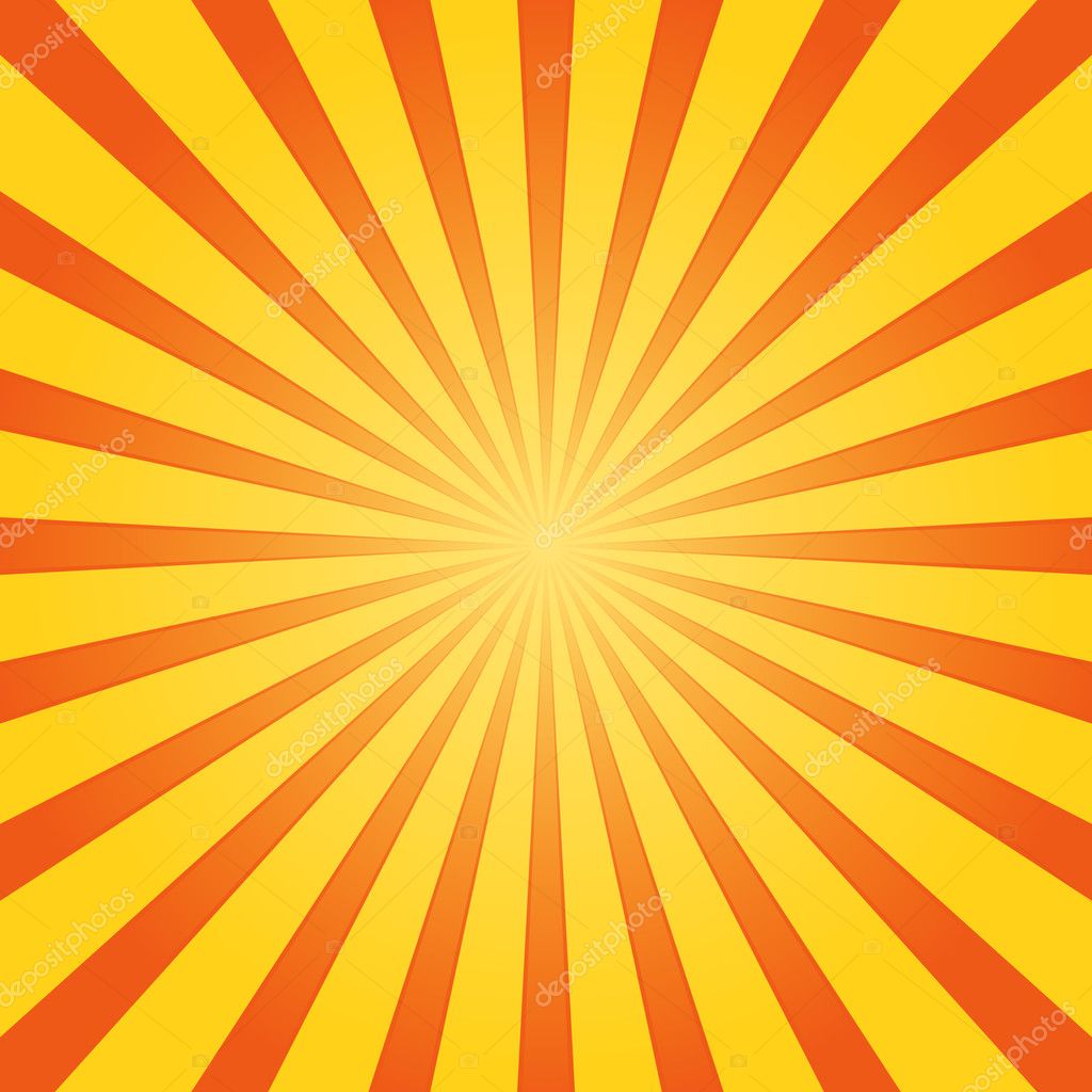 Orange And Yellow Shine Stock Vector Zager