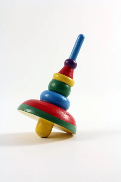 Colorful Wooden Children's Toy Top