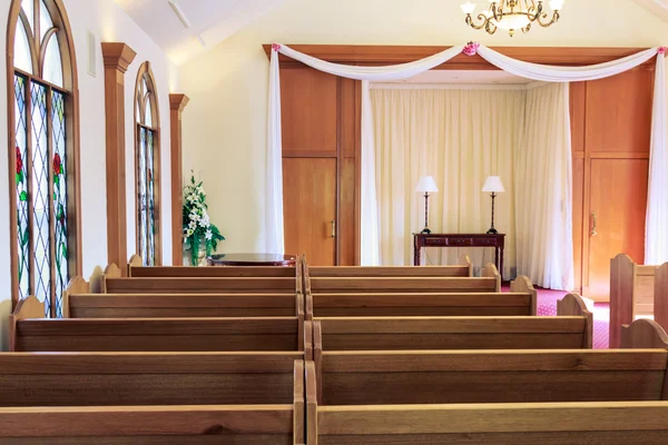 Wedding chapel interior