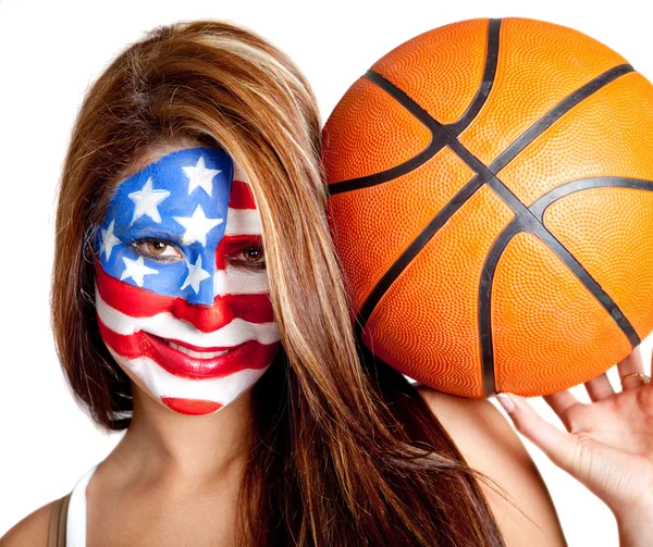 American basketball fan