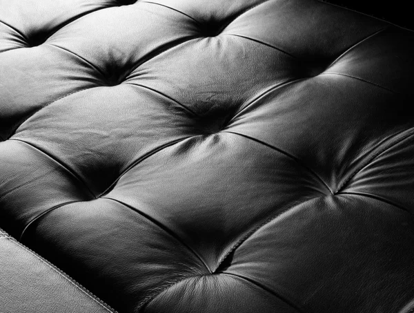 Black leather texture, furniture upholstery