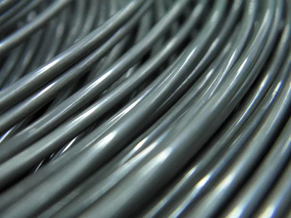 Wire- Close up of steel wire