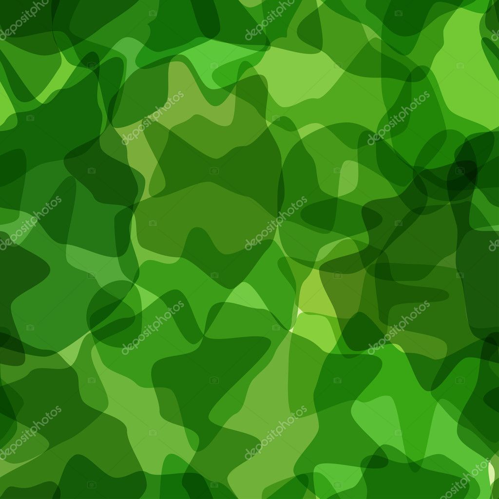 Seamless Pattern Green Camouflage Stock Vector Skymax 10703474