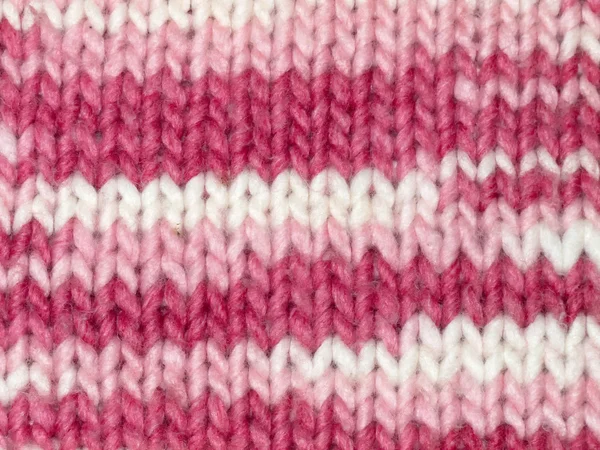 Weaving of knitted sweater