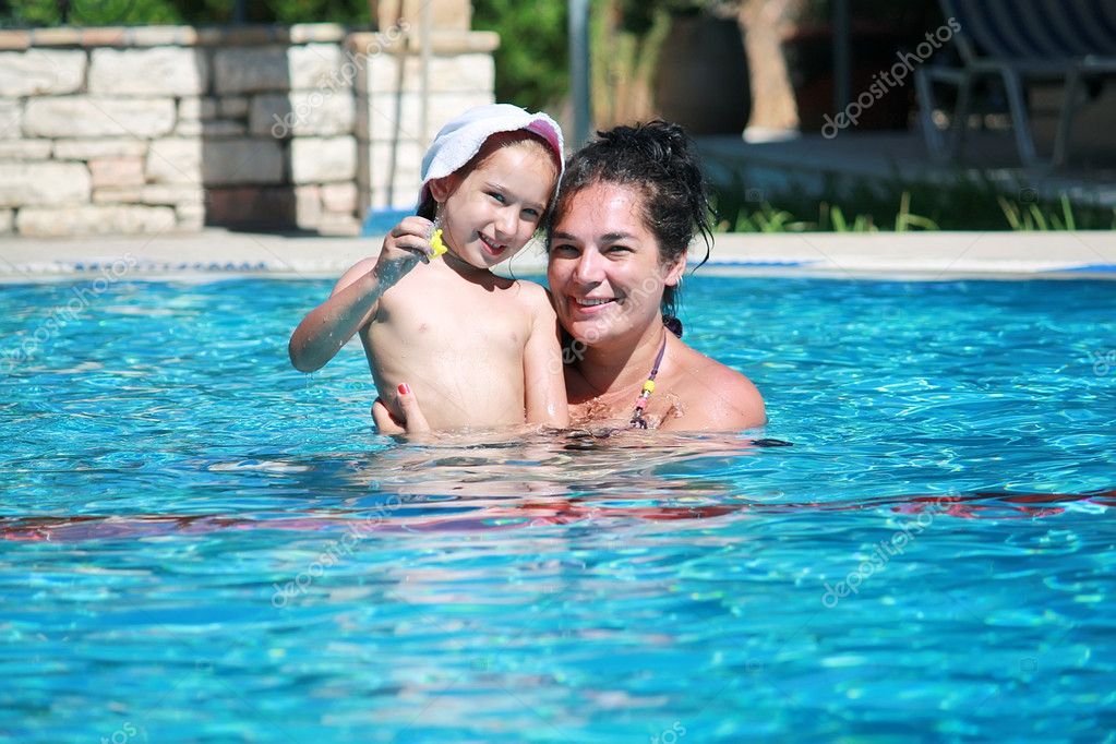  - depositphotos_9803811-Mother-and-daughter-in-the-swimming-pool
